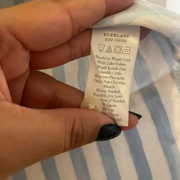 Everlane linen shirt, size M - Picture 5 of 10